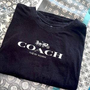 COACH tee shirt. EUC